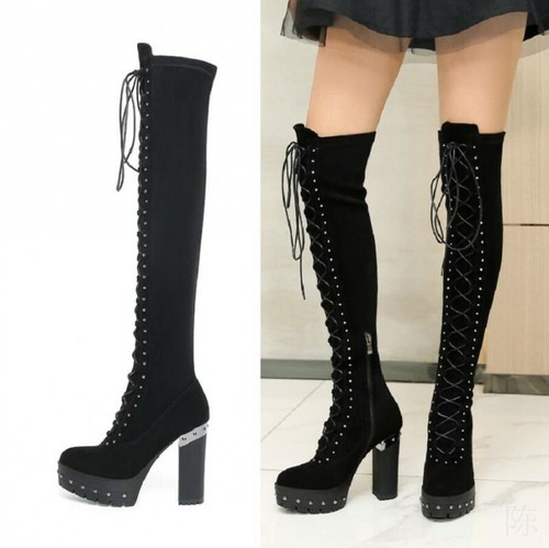 goth boots womens